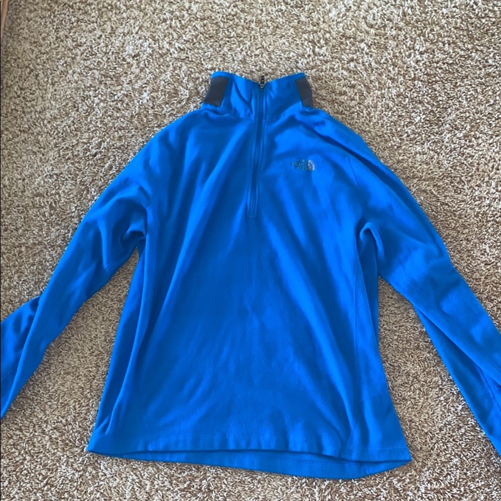 Men’s north face blue fleece